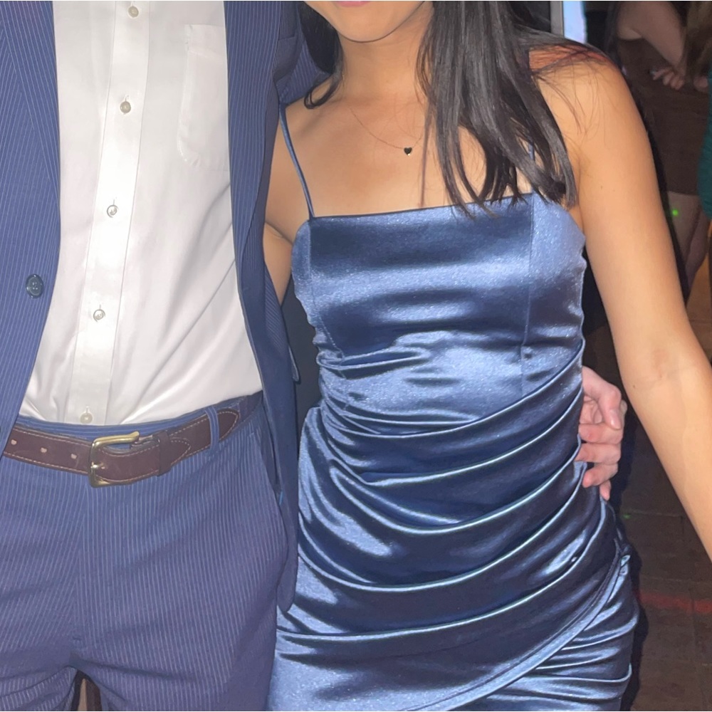 MINI SATIN DRESS